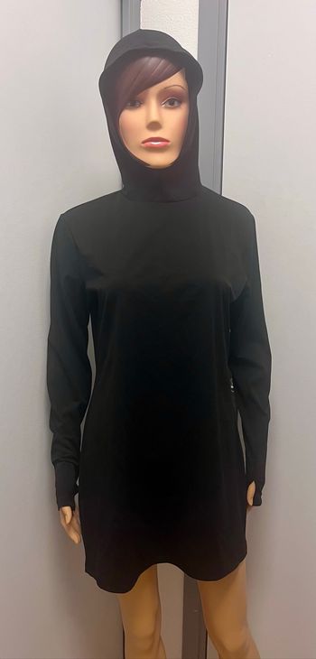 Tunique à capuche noir H&M