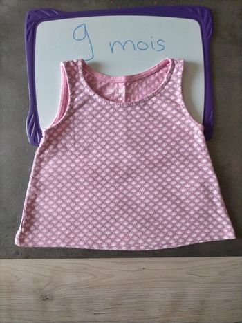 Débardeur 9 mois