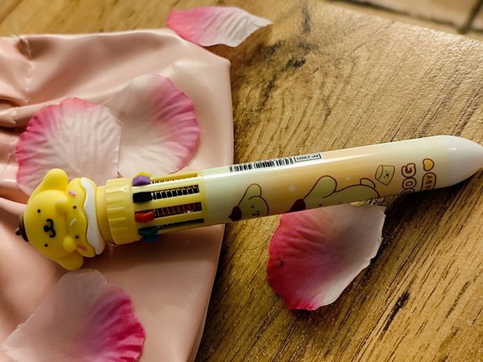 crayon 10 couleurs sanrio kawaii pompompurin - photo numéro 2