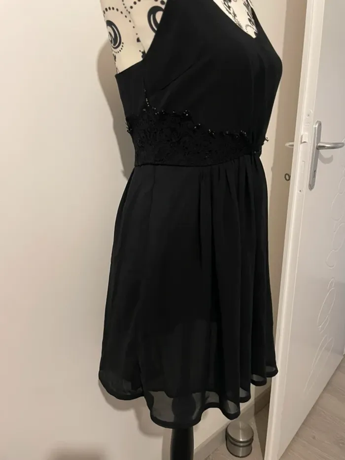 Robe noire Daisy Street - Taille 36 à bretelle - photo numéro 3