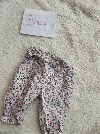 Pantalon fleuri