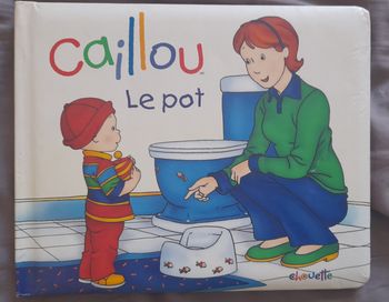 Livre Caillou sur le pot