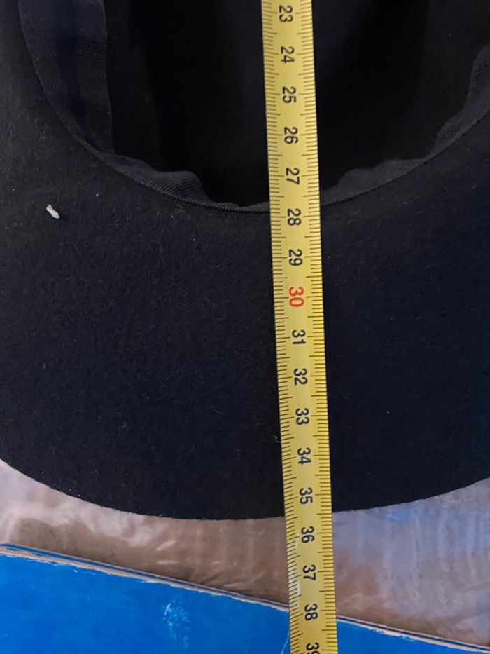 chapeau noir mango - photo numéro 4