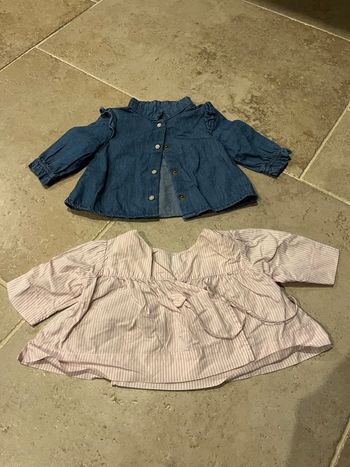 Lot blouse/chemise