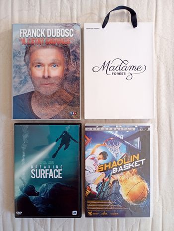 Lot de 4  DVD humour et film