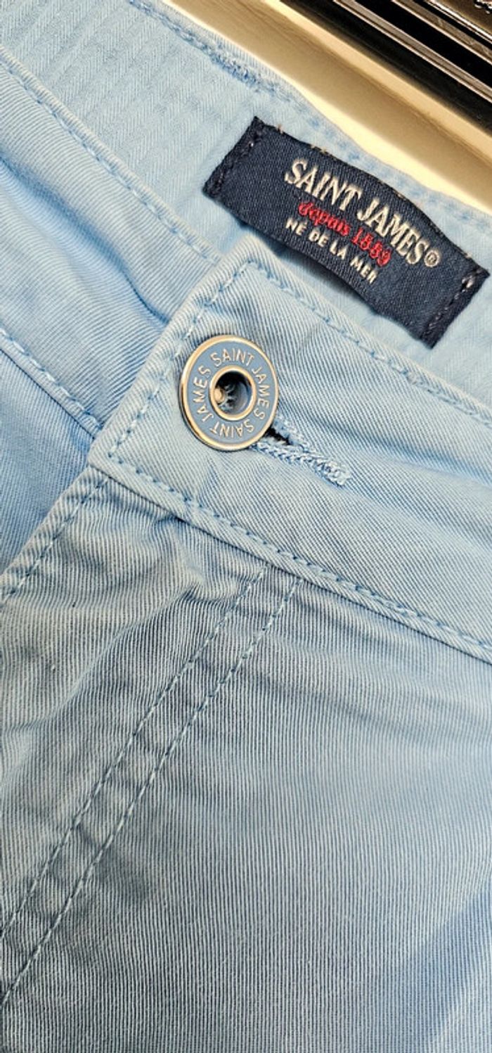 Short Bermuda 100% Coton Saint James Taille 42 - photo numéro 2