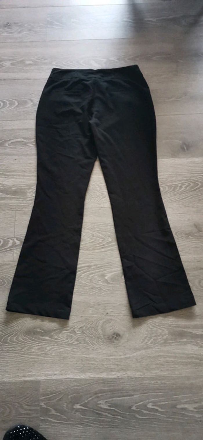 Pantalon évasé noir - photo numéro 3