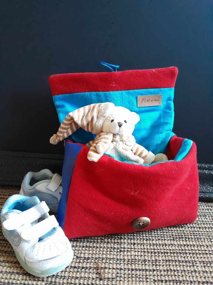 Cartable "Sacadou" fait main - photo numéro 5