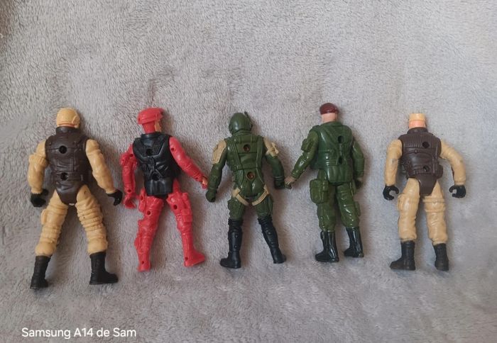 Lot de 8 soldats et forces spéciales - photo numéro 2