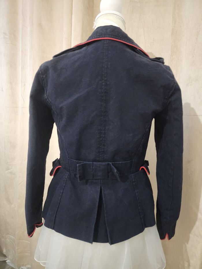Veste jean foncé - photo numéro 4