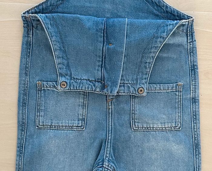 Salopette en jeans h&m 12 mois 80 cm - photo numéro 6