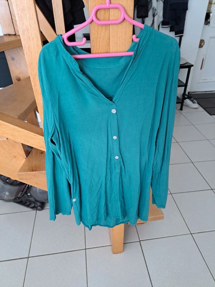 Chemise verte