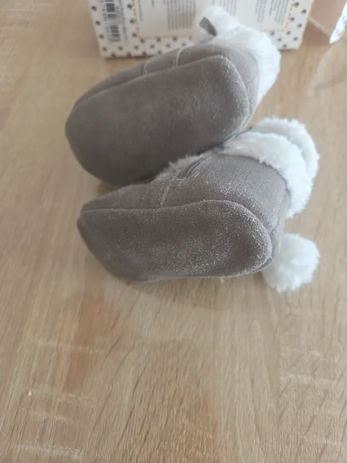 Chaussons 19 rose et chocolat - photo numéro 7
