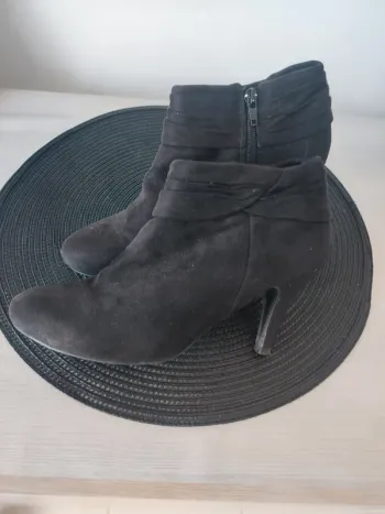 Bottines en daim