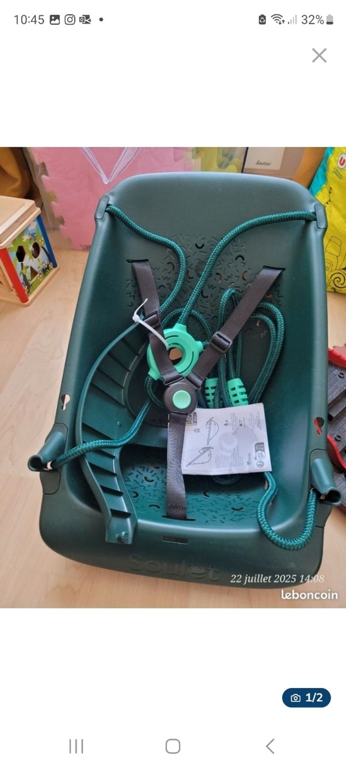 Siege bébé pour balançoire - photo numéro 2