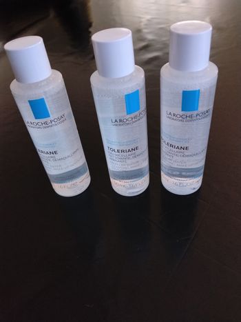 Trois mini eau micellaire 