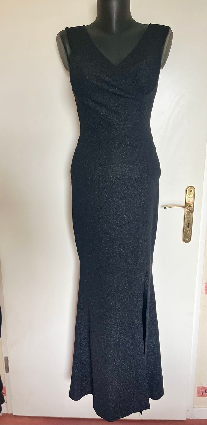 Robe de soirée pailletée