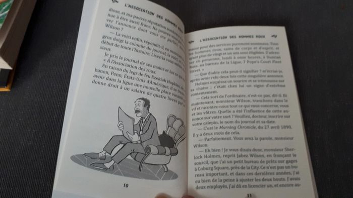 Livre Sherlock Holmes 2 enquêtes 9/10 ans - photo numéro 4