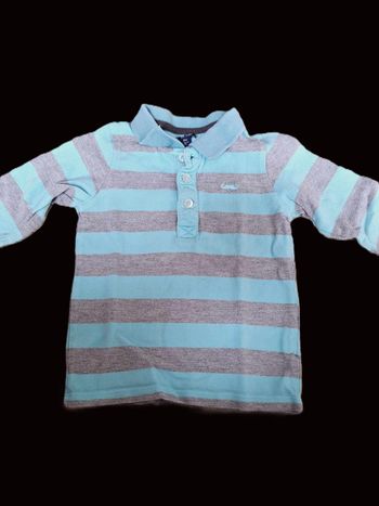 Polo manches longues Kiabi 18 mois