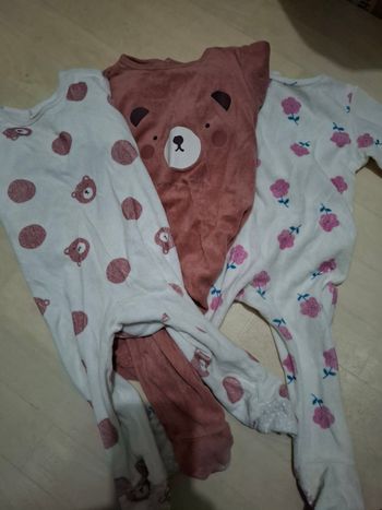 Lot 3 pyjamas Tex Baby 12 18 mois