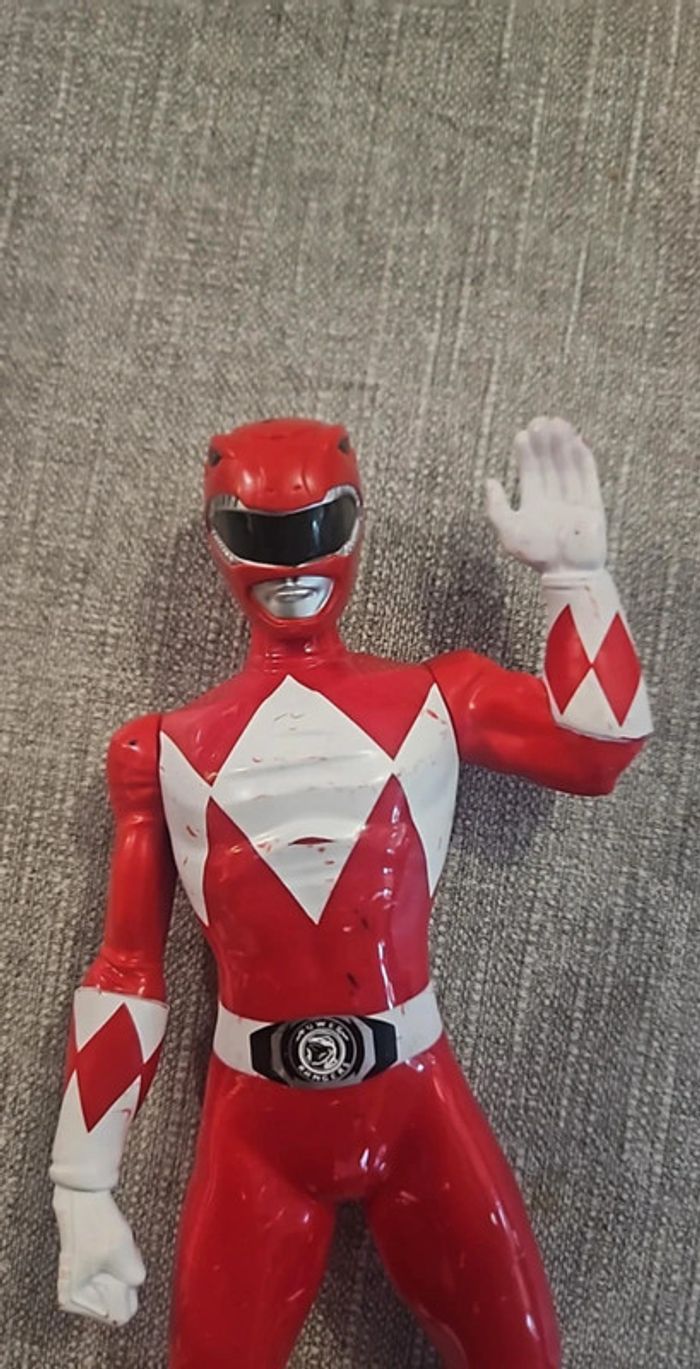 Power rangers mighty morphin rouge - photo numéro 3