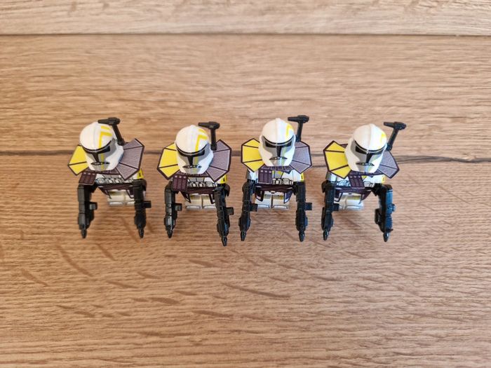 Figurines type lego 4 clones Arc Troopers star wars - photo numéro 5
