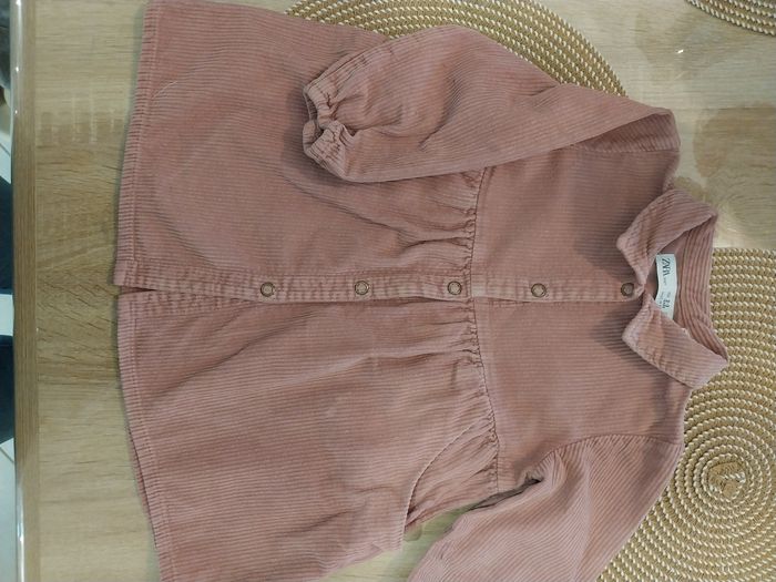 Robe en velours 2/3 +ans Zara - photo numéro 2