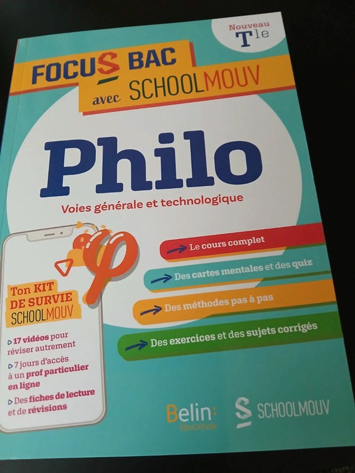 Livre focus bac philo