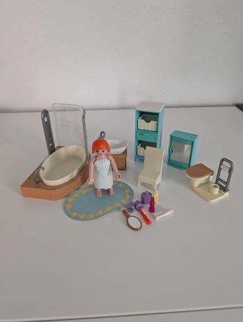 Playmobil 5330 salle de bain avec pare douche