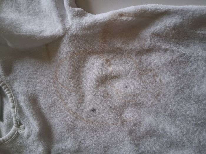 Pyjama mixte blanc en velours avec ouverture par devant de marque Noukies - photo numéro 2