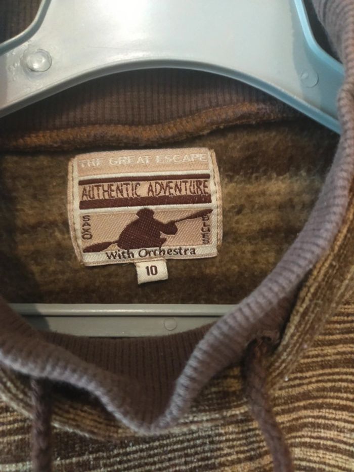 Pull polaire garçon  T 10 ans authentique adventure - photo numéro 4