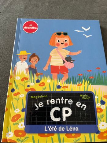 Livre je rentre en cp l’été de Lena 