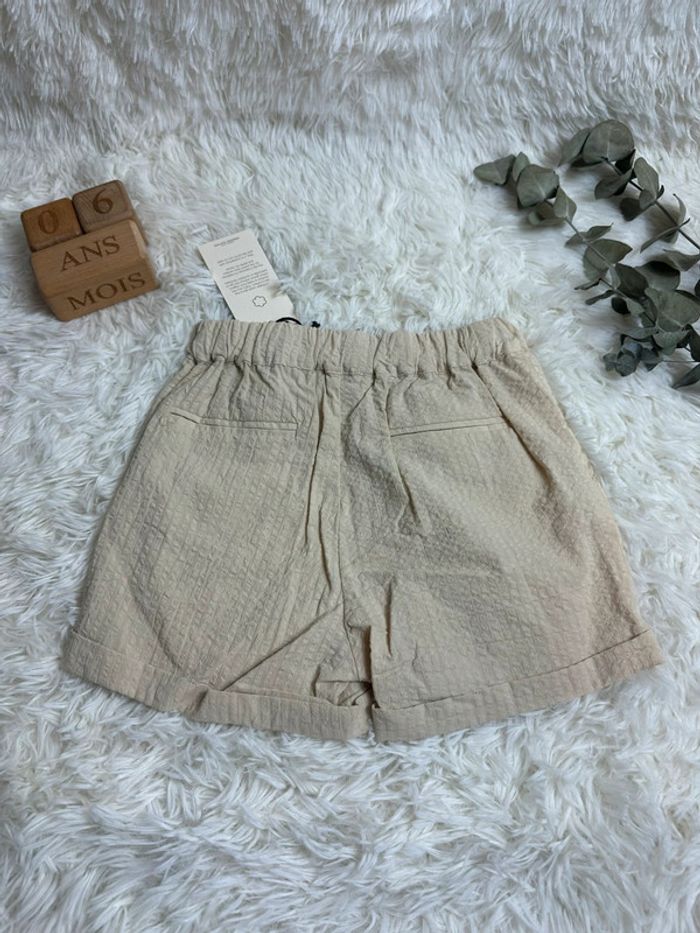Short beige taille 6-7 ans Lil atelier - photo numéro 5