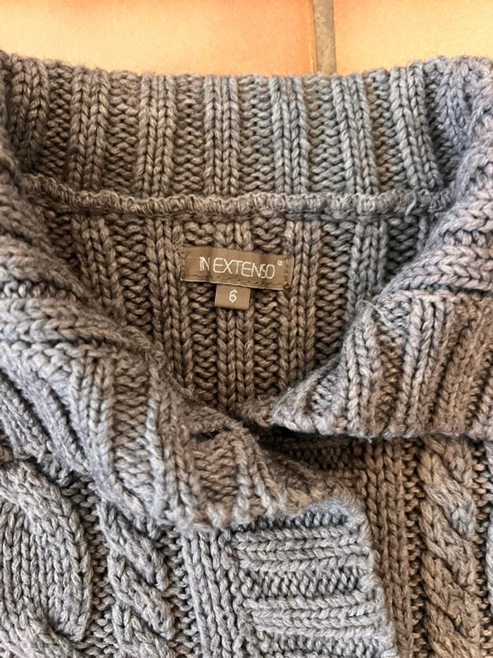 Gilet en laine in extenso taille 6 ans - photo numéro 2