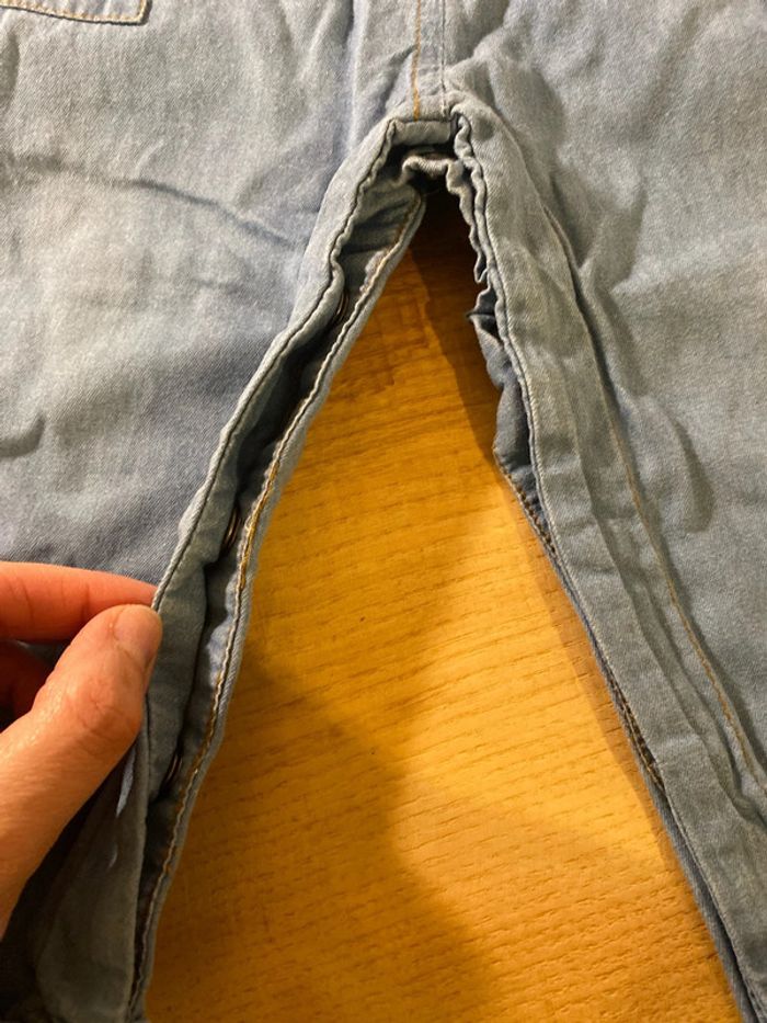 Salopette en denim mixte légère - photo numéro 2