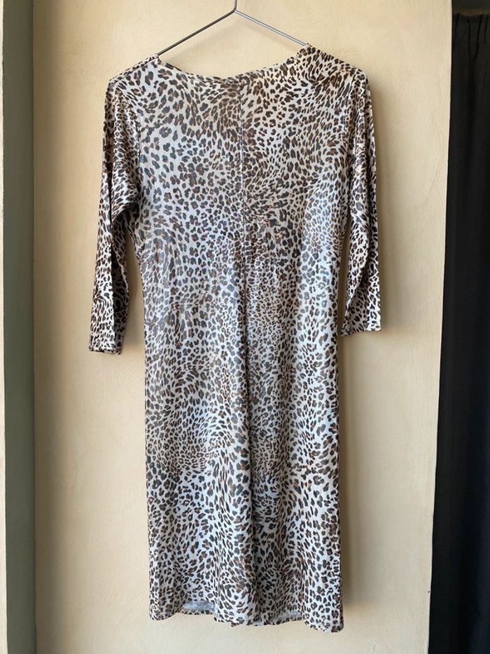 Robe léopard vintage AMZ T4 - photo numéro 3
