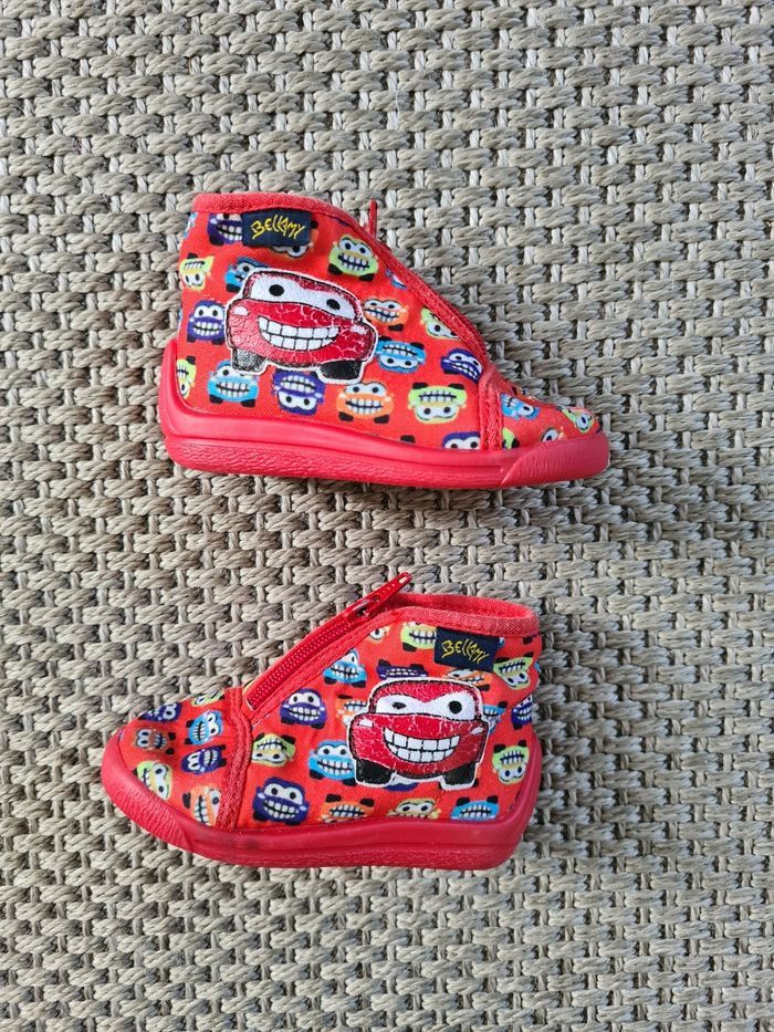 Chaussons voitures rouges - T 21 - photo numéro 6