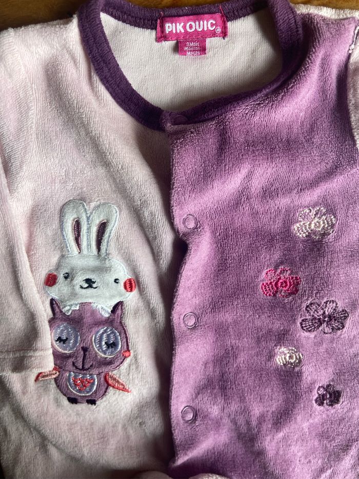 Pyjama velours - photo numéro 2