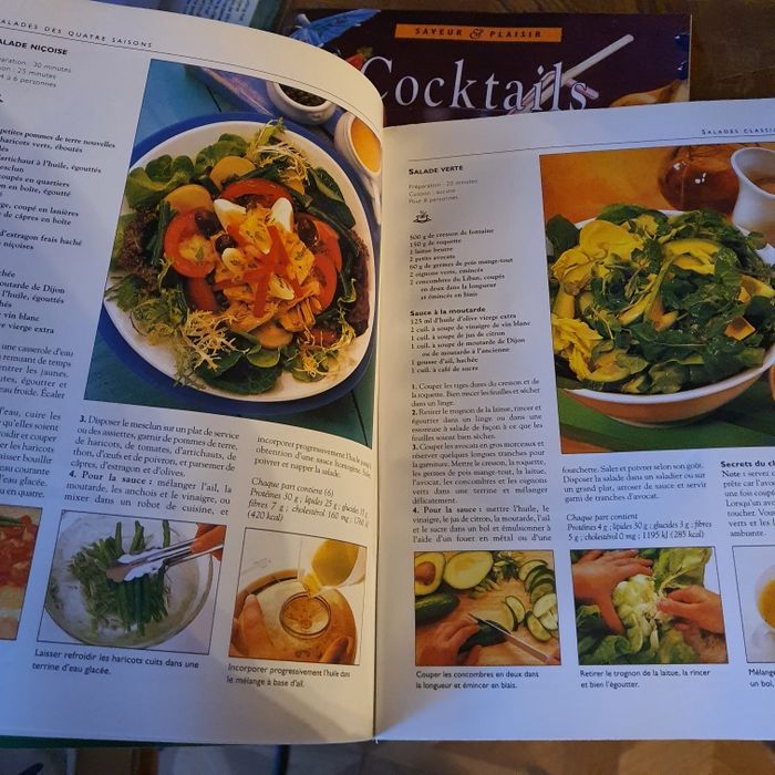 Lot 4 livres Saveur et Plaisir - photo numéro 5
