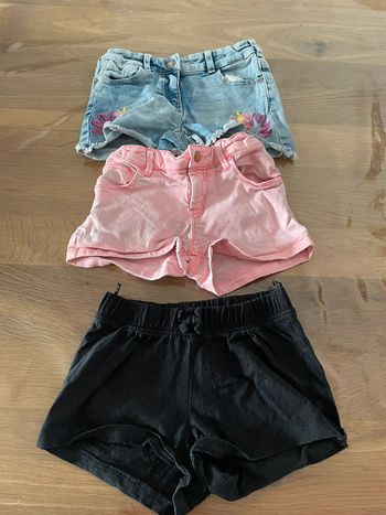 Lot de 3 shorts fille 6 ans