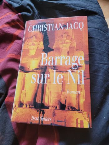 Barrage sur le nil Christian Jacq