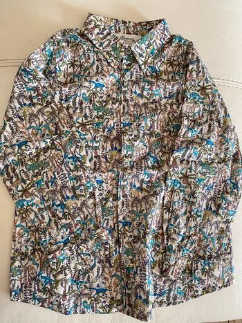 Chemise liberty dinosaure Bonpoint 4 ans