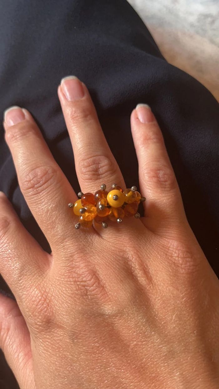 Bague en ambre - photo numéro 2