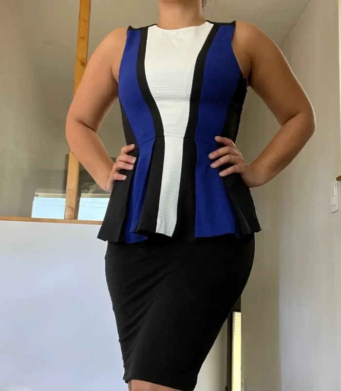 Top peplum H&M