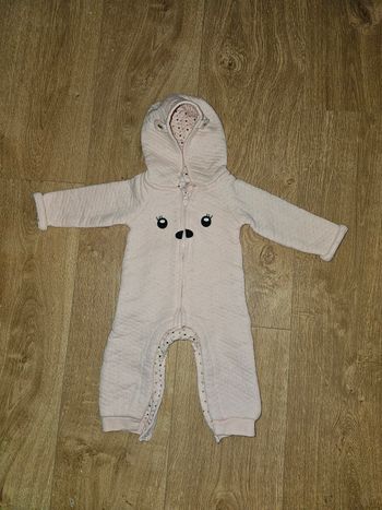 Combinaison longue à capuche