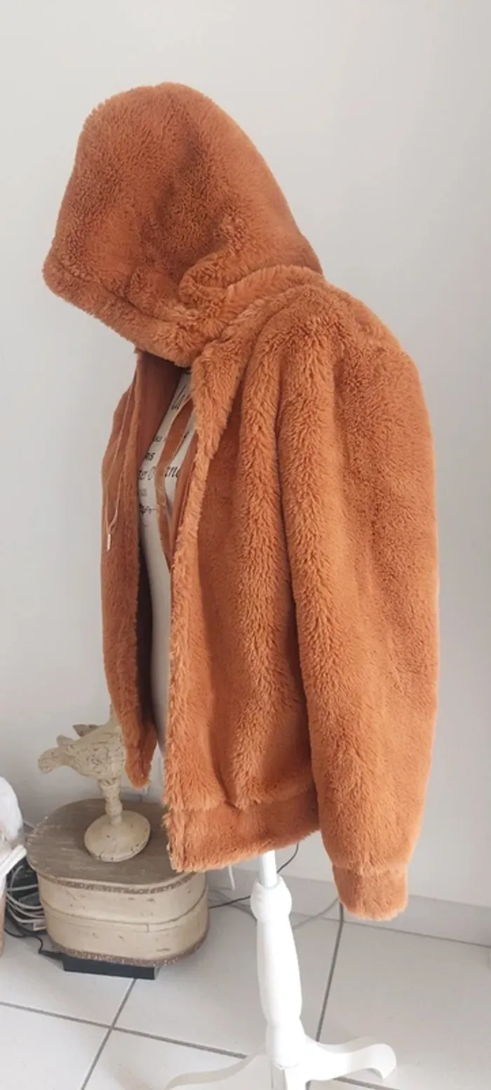 Gilet veste blouson capuche  Etam taille S - photo numéro 2
