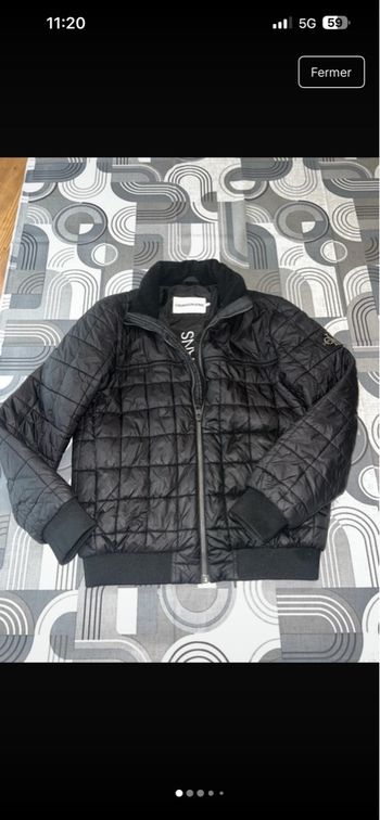 Manteau fin matelassé