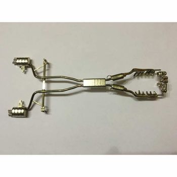 Ligne échappement pièce détachée Ferrari 550 maranello 1/18 1/18e 1/18eme burago