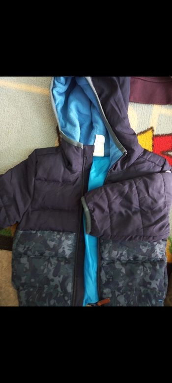 Veste doudoune a capuche