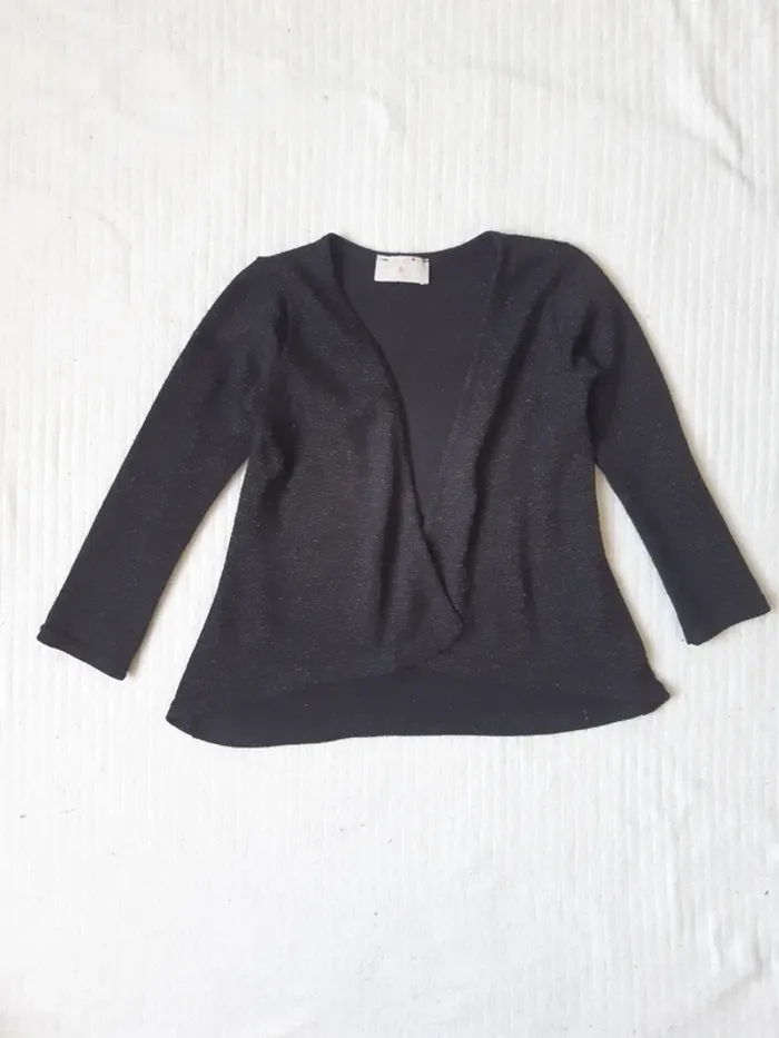 Gilet noir Charlie & Prune 5 ans